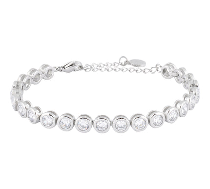 Bezel Tennis Bracelet