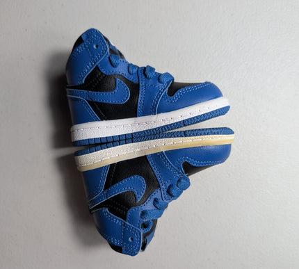 EX-DISPLAY - Nike Toddlers Air Jordan 1 Retro High OG Sneakers - 'Dark Marina Blue'