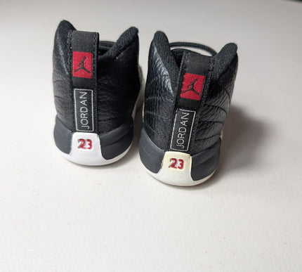 EX-DISPLAY - Nike Toddlers Air Jordan 12 Retro Sneakers - 'Playoffs' 2022