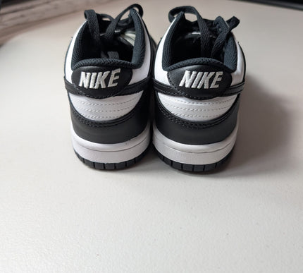 EX-DISPLAY - Nike Grade School Womens Dunk Low Sneakers - 'Black White'
