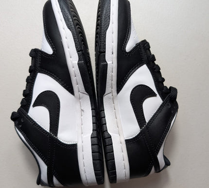 EX-DISPLAY - Nike Grade School Womens Dunk Low Sneakers - 'Black White'