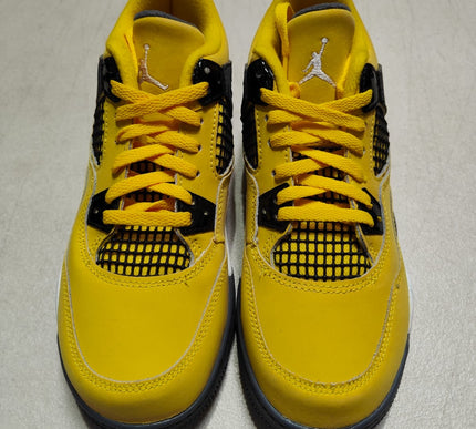 AIR JORDAN 4 YELLOW THUNDER PS *NEW-MISMATCH SIZE* *SALES ARE FINAL*