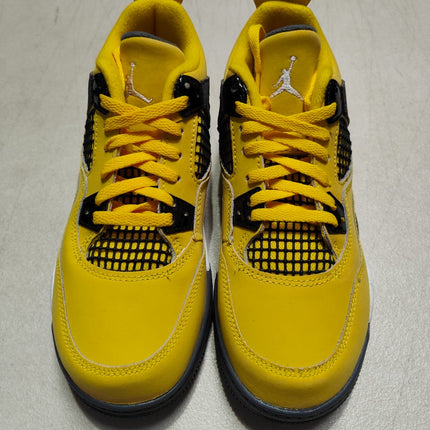 AIR JORDAN 4 YELLOW THUNDER PS *NEW-MISMATCH SIZE* *SALES ARE FINAL*