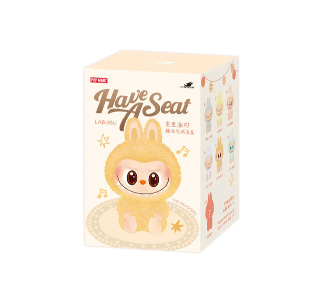Labubu The Monsters Have a Seat Series Plush Pendant Blind Box