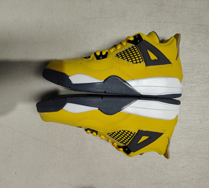AIR JORDAN 4 YELLOW THUNDER PS *NEW-MISMATCH SIZE* *SALES ARE FINAL*