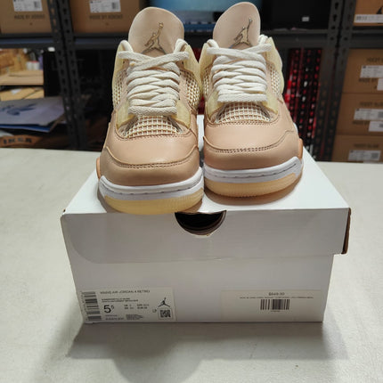 WMNS AIR JORDAN 4 SHIMMER *NEW-STORE DISPLAY* *SALES ARE FINAL*