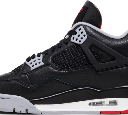 Nike Mens Jordan 4 Retro Sneakers - 'Bred Reimagined'