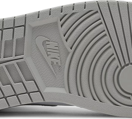 Nike Mens Air Jordan 1 Mid Sneakers - 'College Grey'
