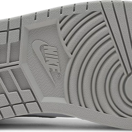 Nike Mens Air Jordan 1 Mid Sneakers - 'College Grey'