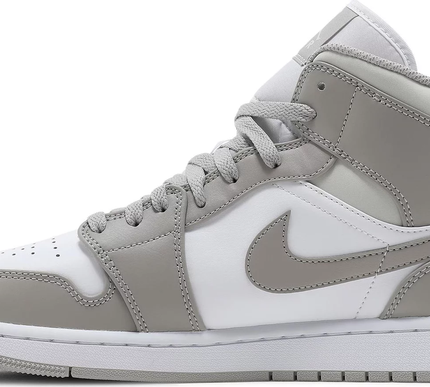 Nike Mens Air Jordan 1 Mid Sneakers - 'College Grey'