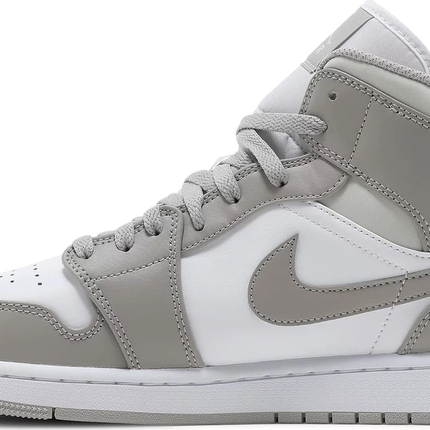Nike Mens Air Jordan 1 Mid Sneakers - 'College Grey'
