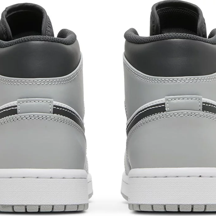 Nike Mens Air Jordan 1 Mid Sneakers - 'Light Smoke Grey'