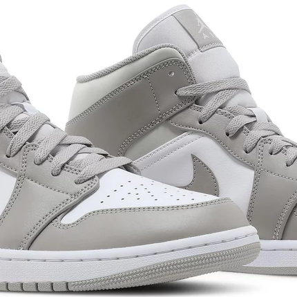 Nike Mens Air Jordan 1 Mid Sneakers - 'College Grey'