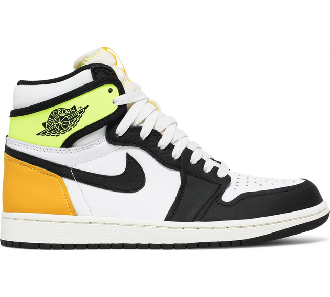 Nike Mens Air Jordan 1 Retro High OG Sneakers - 'Volt Gold'