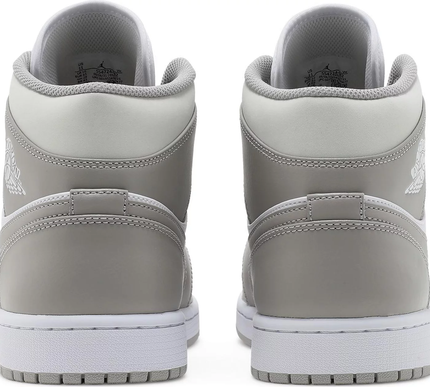 Nike Mens Air Jordan 1 Mid Sneakers - 'College Grey'