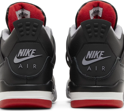 Nike Grade School Womens Air Jordan 4 Retro Sneakers - 'Bred Reimagined'
