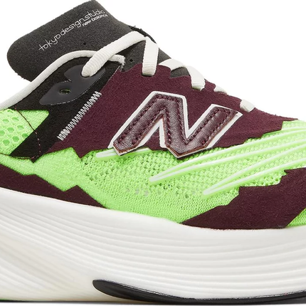 New Balance Mens Stone Island x Tokyo Design Studio x FuelCell RC Elite v2 Sneakers - 'Energy Lime'