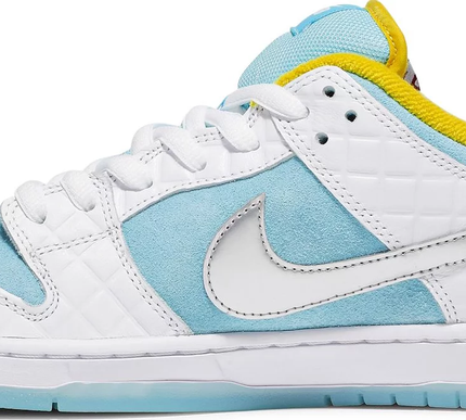 Nike Mens FTC x Dunk Low SB Sneakers - 'Lagoon Pulse'