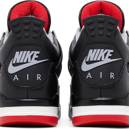 Nike Mens Jordan 4 Retro Sneakers - 'Bred Reimagined'