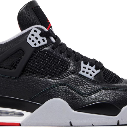 Nike Mens Jordan 4 Retro Sneakers - 'Bred Reimagined'