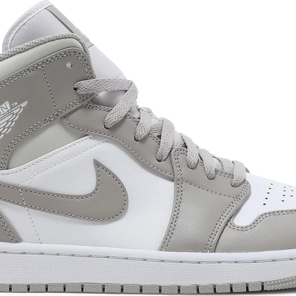Nike Mens Air Jordan 1 Mid Sneakers - 'College Grey'