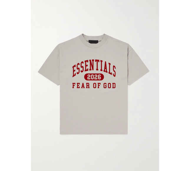 FEAR OF GOD ESSENTIALS Logo-Print Cotton-Jersey T-Shirt