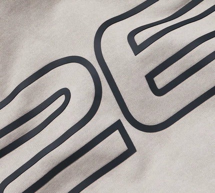 FEAR OF GOD ESSENTIALS 90s Logo-Print Cotton-Jersey Hoodie - Gray