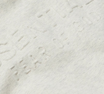 FEAR OF GOD ESSENTIALS Logo-Embossed Cotton-Blend Jersey Sweatshirt - Gray