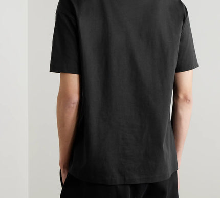 FEAR OF GOD ESSENTIALS Logo-Print Cotton-Jersey T-Shirt - Black