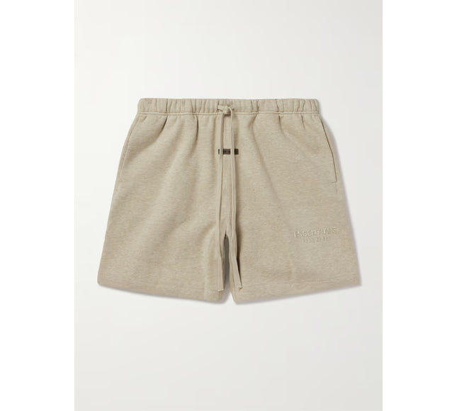 Fear of God Essentials Classic Sweatshort 'Heather Stone'