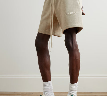 Fear of God Essentials Classic Sweatshort 'Heather Stone'