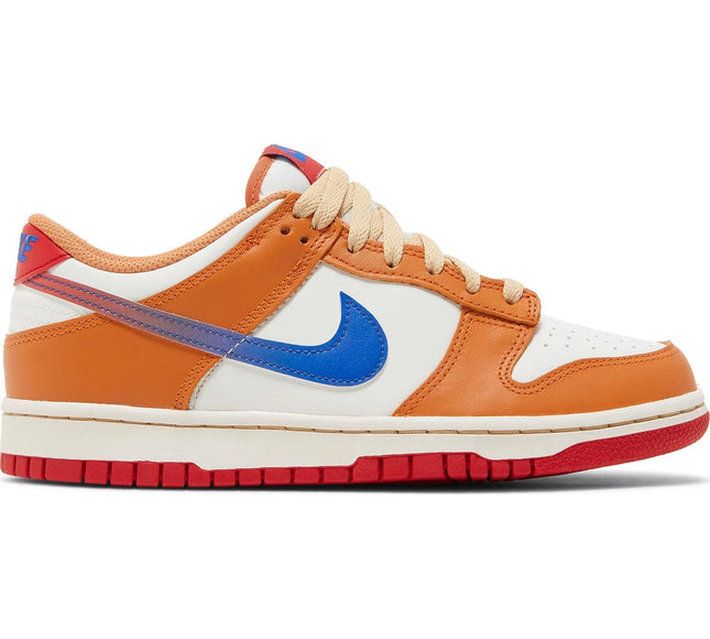 Nike Grade School Womens Dunk Low Sneakers - 'Hot Curry'