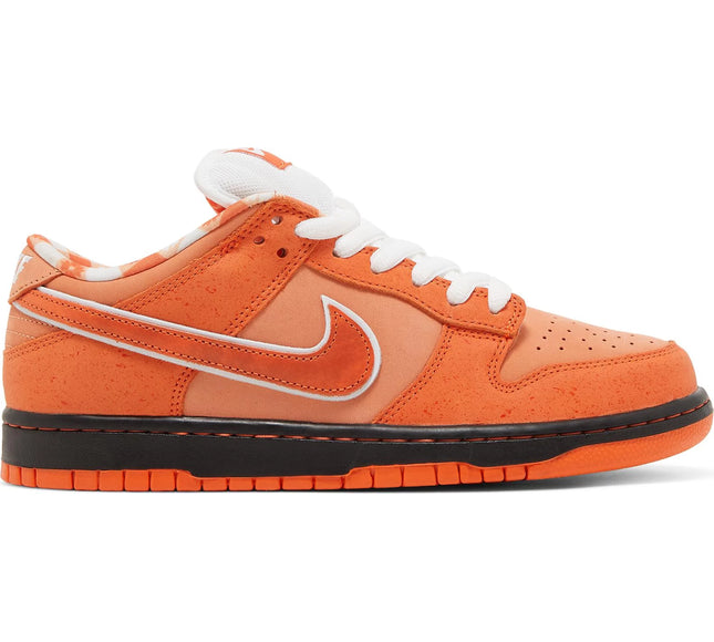 Nike Mens Concepts x Dunk Low SB Sneakers - 'Orange Lobster'