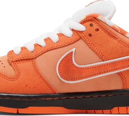 Nike Mens Concepts x Dunk Low SB Sneakers - 'Orange Lobster'
