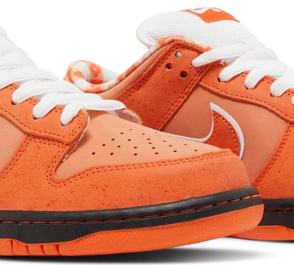 Nike Mens Concepts x Dunk Low SB Sneakers - 'Orange Lobster'