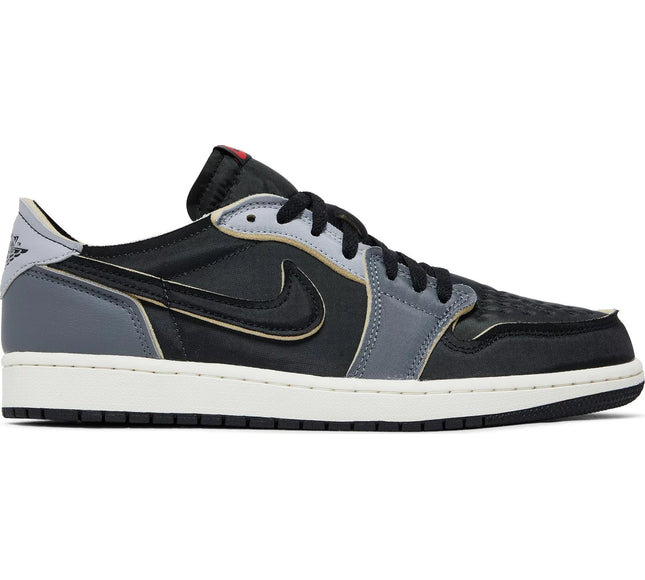 Nike Mens Air Jordan 1 Retro Low OG EX Sneakers - 'Dark Smoke Grey'