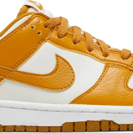 Nike Womens Dunk Low Next Nature Sneakers - 'Gold Phantom'