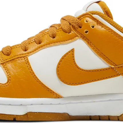 Nike Womens Dunk Low Next Nature Sneakers - 'Gold Phantom'