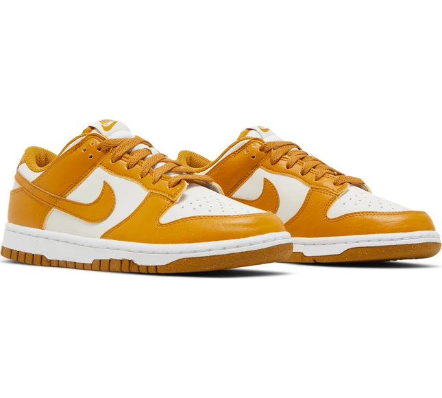 Nike Womens Dunk Low Next Nature Sneakers - 'Gold Phantom'