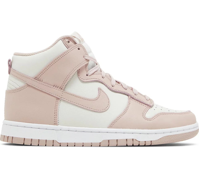 Nike Womens Dunk High Sneakers - 'Pink Oxford'