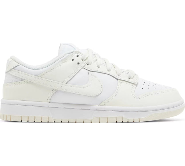 Nike Womens Dunk Low Sneakers - 'White Sail'