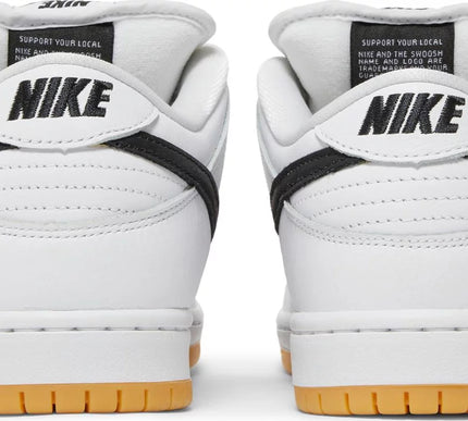 Nike Mens Dunk Low SB Sneakers - 'White Gum'