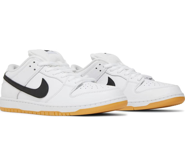 Nike Mens Dunk Low SB Sneakers - 'White Gum'