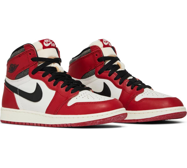 Nike Grade School Womens Air Jordan 1 Retro High OG Sneakers - 'Lost & Found'