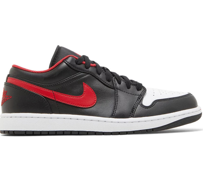 Nike Mens Air Jordan 1 Low Sneakers - 'White Toe'