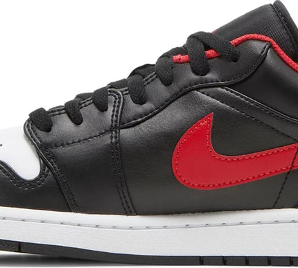 Nike Mens Air Jordan 1 Low Sneakers - 'White Toe'