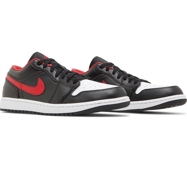 Nike Mens Air Jordan 1 Low Sneakers - 'White Toe'