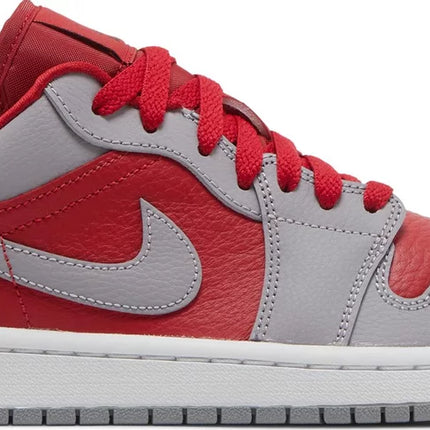 Wmns Air Jordan 1 Low SE 'Split - Gym Red Cement Grey'