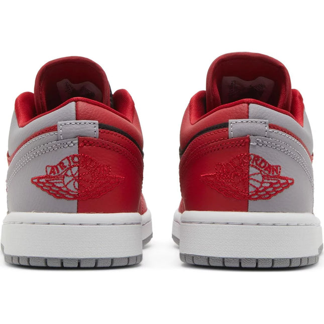 Wmns Air Jordan 1 Low SE 'Split - Gym Red Cement Grey'