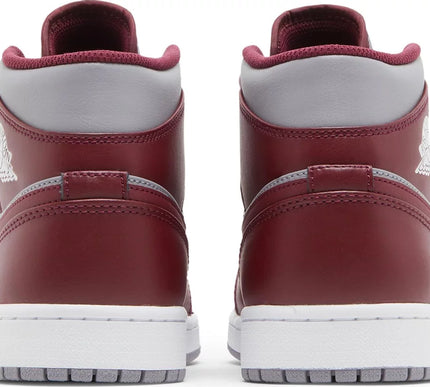 Nike Mens Air Jordan 1 Mid Sneakers - 'Cherrywood Red'